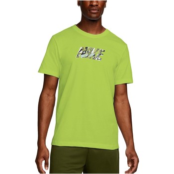 Textiel Heren T-shirts korte mouwen Nike CAMISETA   Dri-FIT Sport Clash HOMBRE DM6236 Groen
