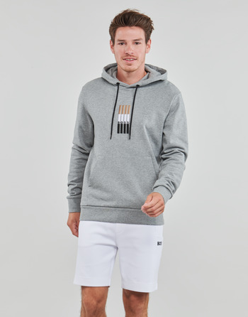Textiel Heren Sweaters / Sweatshirts BOSS Seeger 117 Grijs / Gevlekt