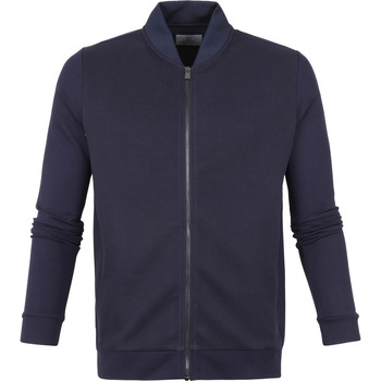 Textiel Heren Vesten / Cardigans Suitable Prestige Glenn Vest 4-Way Stretch Donkerblauw Blauw