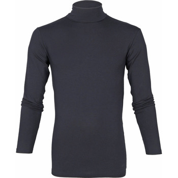 Textiel Heren T-shirts & Polo’s Alan Red Master Col Longsleeve Shirt Donkerblauw Blauw