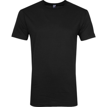 Textiel Heren T-shirts & Polo’s Alan Red Derby O-Hals T-Shirt Black (2Pack) Zwart