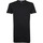 Textiel Heren T-shirts & Polo’s Alan Red Vermont Extra Lang V-Hals T-Shirt Zwart 2Pack Zwart