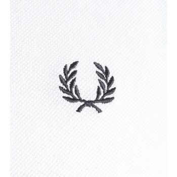 Fred Perry Poloshirt Wit Wit