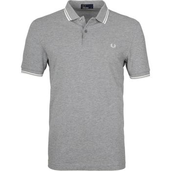 Textiel Heren T-shirts & Polo’s Fred Perry Polo Grijs P48 Grijs