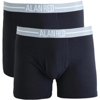 Ondergoed Heren BH's Alan Red Boxershorts Navy 2Pack Blauw