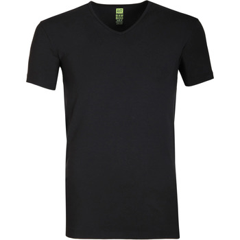 Textiel Heren T-shirts & Polo’s Alan Red Bamboo T-shirt Zwart Zwart