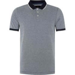 Textiel Heren T-shirts & Polo’s Suitable Knitted Polo Donkerblauw Blauw