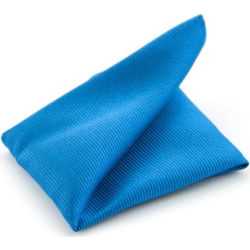Textiel Heren Stropdassen en accessoires Suitable Pochet Zijde Oceaan Blauw F32 Blauw