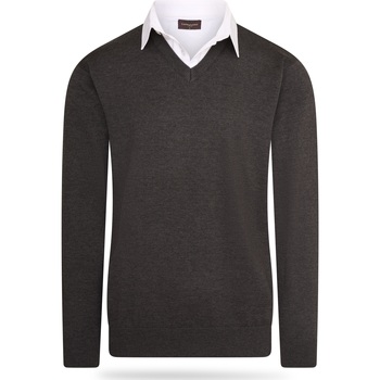 Textiel Heren Sweaters / Sweatshirts Cappuccino Italia Mock Pullover Antraciet Grijs