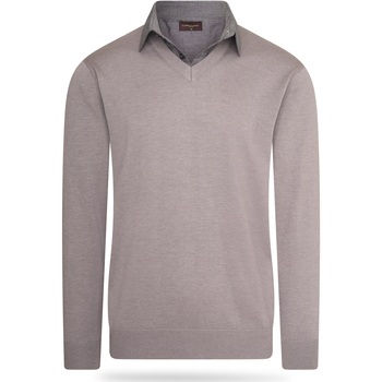 Textiel Heren Sweaters / Sweatshirts Cappuccino Italia Mock Pullover Grijs Grijs