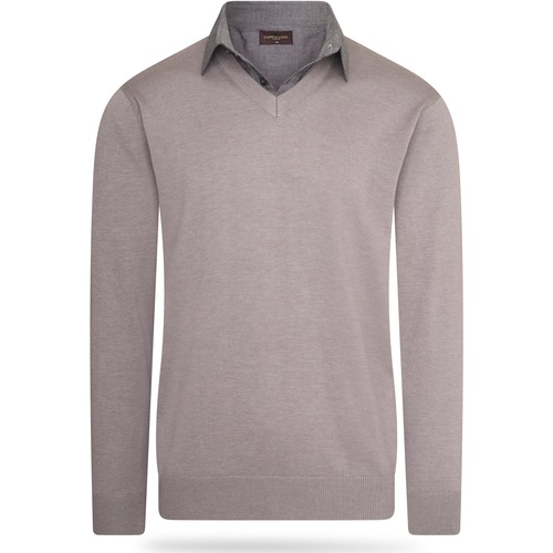Textiel Heren Sweaters / Sweatshirts Cappuccino Italia Mock Pullover Grijs