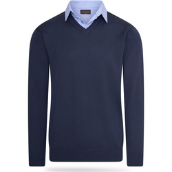 Textiel Heren Sweaters / Sweatshirts Cappuccino Italia Mock Pullover Navy Blauw