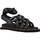 Schoenen Dames Sandalen / Open schoenen Elvio Zanon EQ0906X Zwart