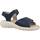Schoenen Dames Sandalen / Open schoenen Pinoso's 5968P Blauw