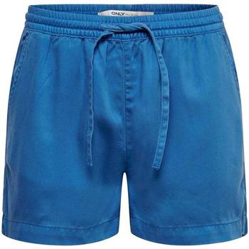 Textiel Dames Korte broeken / Bermuda's Only  Blauw