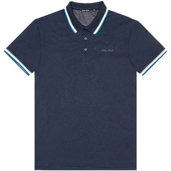 Textiel Heren Polo's korte mouwen Antony Morato MMSW01263 YA100062 Blauw