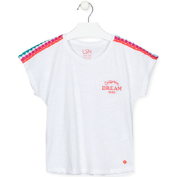 Textiel Kinderen T-shirts & Polo’s Losan 21G-1000AL Wit