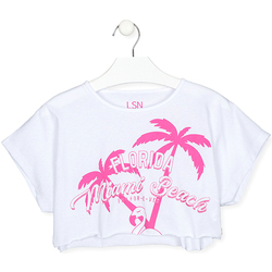 Textiel Kinderen T-shirts & Polo’s Losan 21G-1028AL Wit