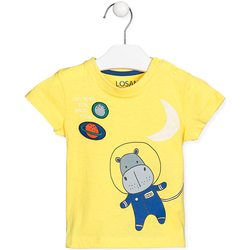 Textiel Kinderen T-shirts & Polo’s Losan 217-1002AL Geel