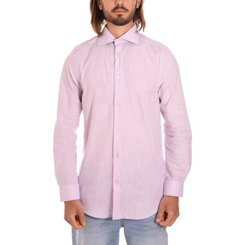 Textiel Heren Overhemden lange mouwen Egon Von Furstenberg 22C002 Violet