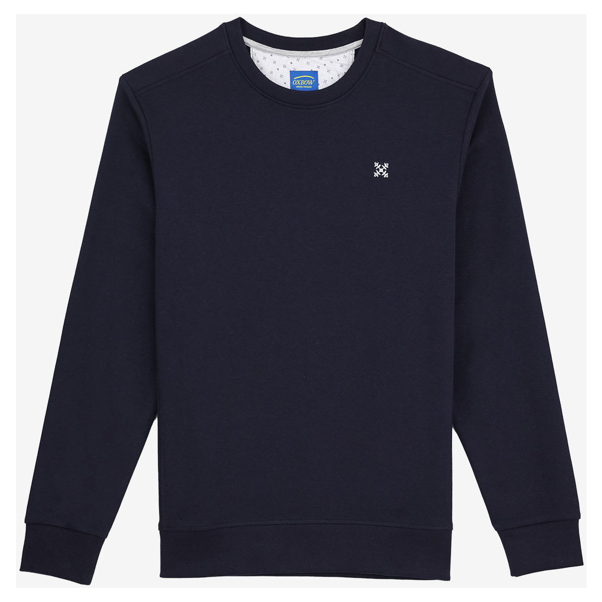 Textiel Heren Sweaters / Sweatshirts Oxbow Essentieel sweatshirt met ronde hals SOUET Blauw