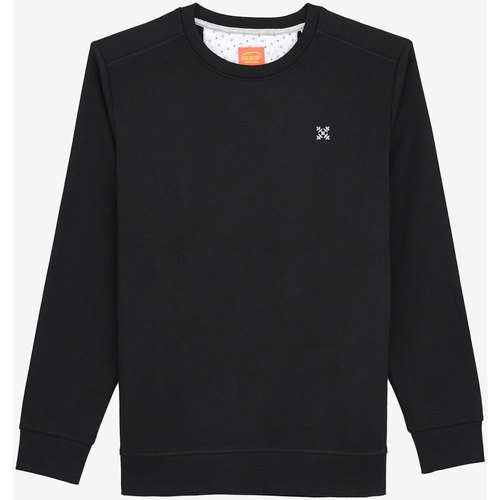 Textiel Heren Sweaters / Sweatshirts Oxbow Essentieel sweatshirt met ronde hals SOUET Zwart