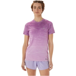 Textiel Dames T-shirts korte mouwen Asics Seamless SS Top Roze
