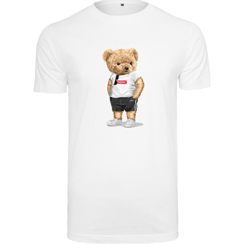 Textiel Heren T-shirts korte mouwen Ballin Est. 2013 Bear Summer Vibe Tee Wit