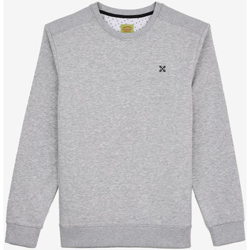 Textiel Heren Sweaters / Sweatshirts Oxbow Basic sweater met ronde hals P0SOUET Grijs