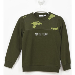 Textiel Jongens Sweaters / Sweatshirts Napapijri GA4EPU-GE4 Groen