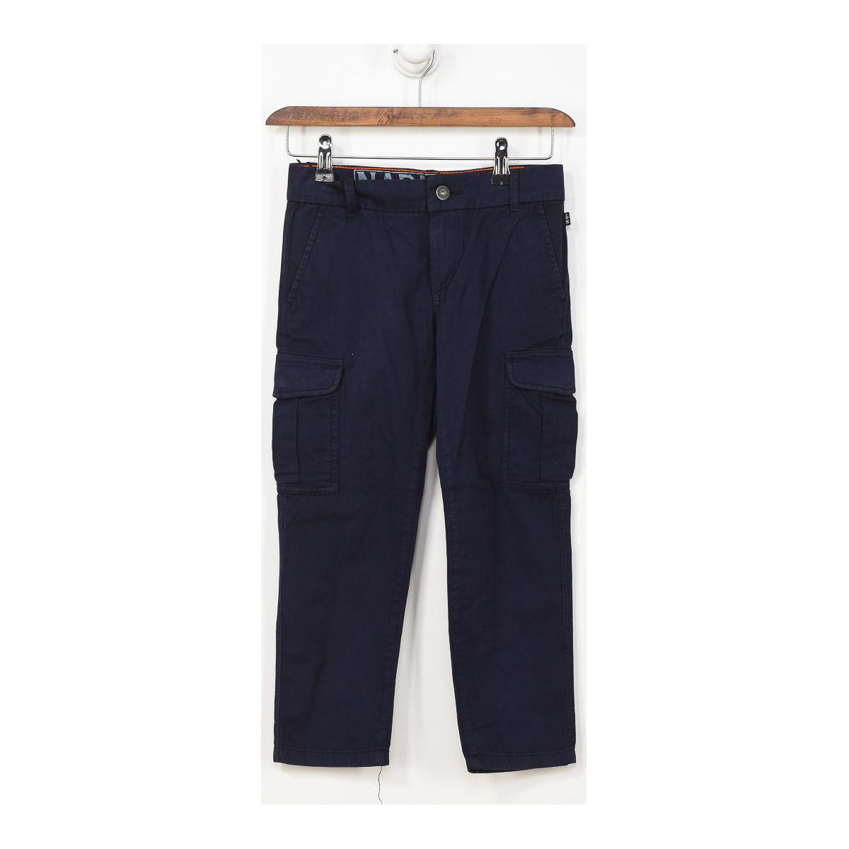 Textiel Jongens Broeken / Pantalons Napapijri N0YI5G-176 Blauw