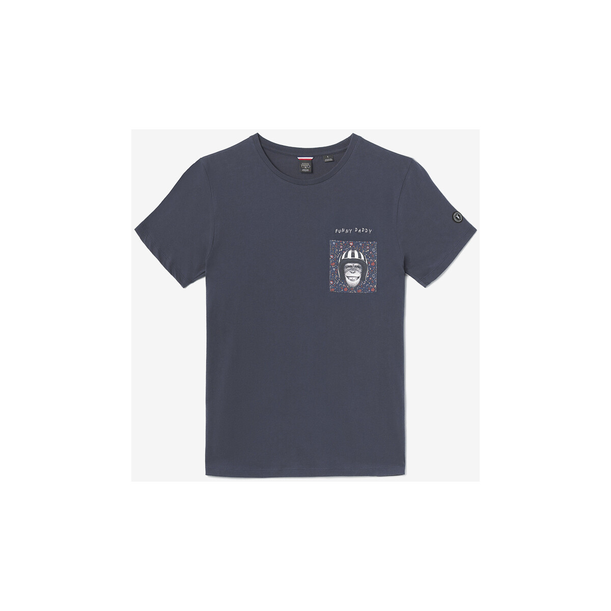 Textiel Heren T-shirts & Polo’s Le Temps des Cerises T-shirt LESIN Blauw