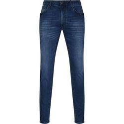 Textiel Heren Broeken / Pantalons Brax Chuck Denim Jeans Used Blue Blauw