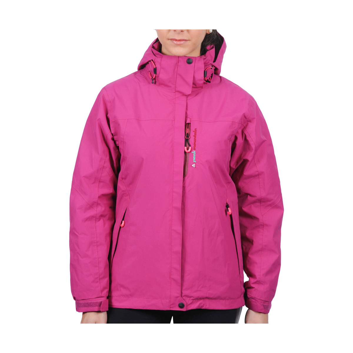 Textiel Dames Wind jackets Peak Mountain Blouson de ski femme ACIONO Roze