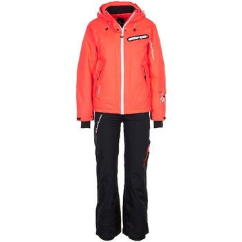 Textiel Dames Broeken / Pantalons Peak Mountain Ensemble de ski femme ASTEC1 Oranje