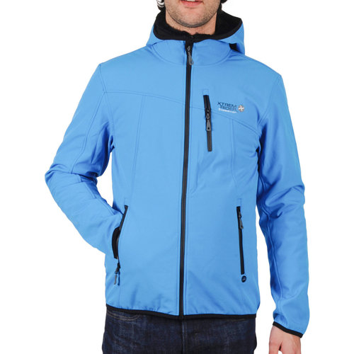 Textiel Heren Wind jackets Peak Mountain Blouson de ski homme CAMSOX Blauw