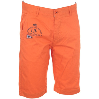 Textiel Heren Korte broeken / Bermuda's Vent Du Cap Bermuda homme CANARY Oranje