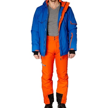 Textiel Heren Broeken / Pantalons Peak Mountain Ensemble de ski homme COSMIC Blauw