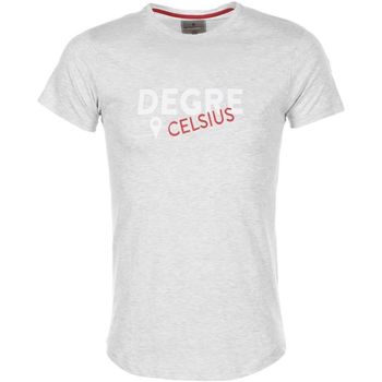 Textiel Jongens T-shirts korte mouwen Degré Celsius T-shirt manches courtes garçon ECALOGO Grijs