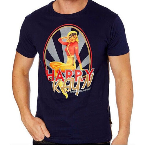 Textiel Jongens T-shirts korte mouwen Harry Kayn T-shirt manches courtes garçon ECELINUP Marine