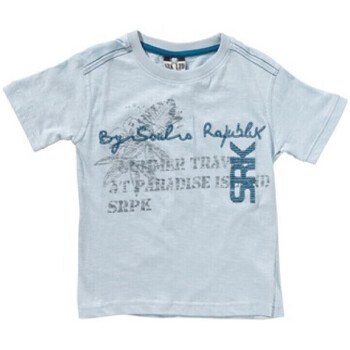 Textiel Jongens T-shirts korte mouwen Srk T-shirt manches courtes garçon EROLI Blauw