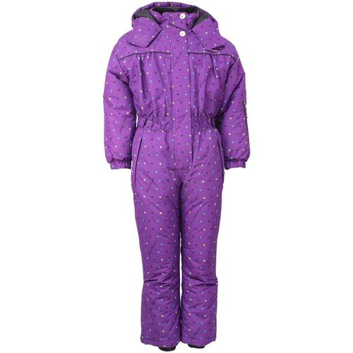 Textiel Meisjes Jumpsuites / Tuinbroeken Peak Mountain Combinaison de ski fille FANCY Violet