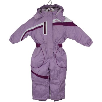 Textiel Meisjes Jumpsuites / Tuinbroeken Peak Mountain Combinaison de ski fille FLUGI Violet