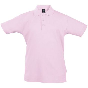 Textiel Kinderen Polo's korte mouwen Sols SUMMER II KIDS - POLO DE NIÑO Roze