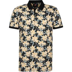 Textiel Heren T-shirts & Polo’s Suitable Polo Bloemen Donkerblauw Navy Multicolour