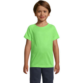 Textiel Kinderen T-shirts korte mouwen Sols Camiseta niño manga corta Groen