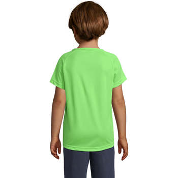 Sols Camiseta niño manga corta Groen