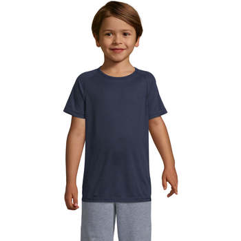Textiel Kinderen T-shirts korte mouwen Sols Camiseta niño manga corta Blauw