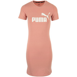 Textiel Dames Jurken Puma ESS Slim Tee Dress Roze