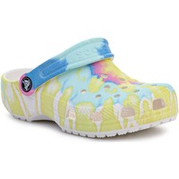 Schoenen Kinderen Sandalen / Open schoenen Crocs Classic Tie Dye Graphic Kids Clog 206995-94S Multicolour